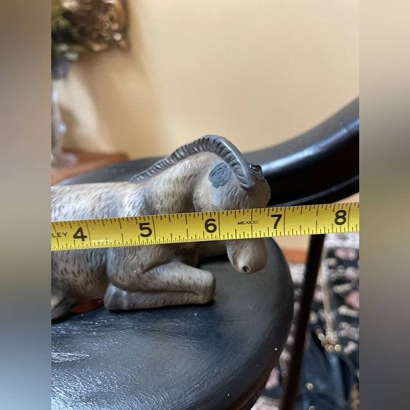 Well O'Well Vintage Nativity Creche Manger Figurine Donkey Replacement 7β Cerami - Picture 4 of 16